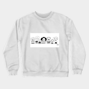 Mafalda and friends Crewneck Sweatshirt